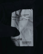 "Dolce & Gabbana" Minimal v-neck fine knit sweater