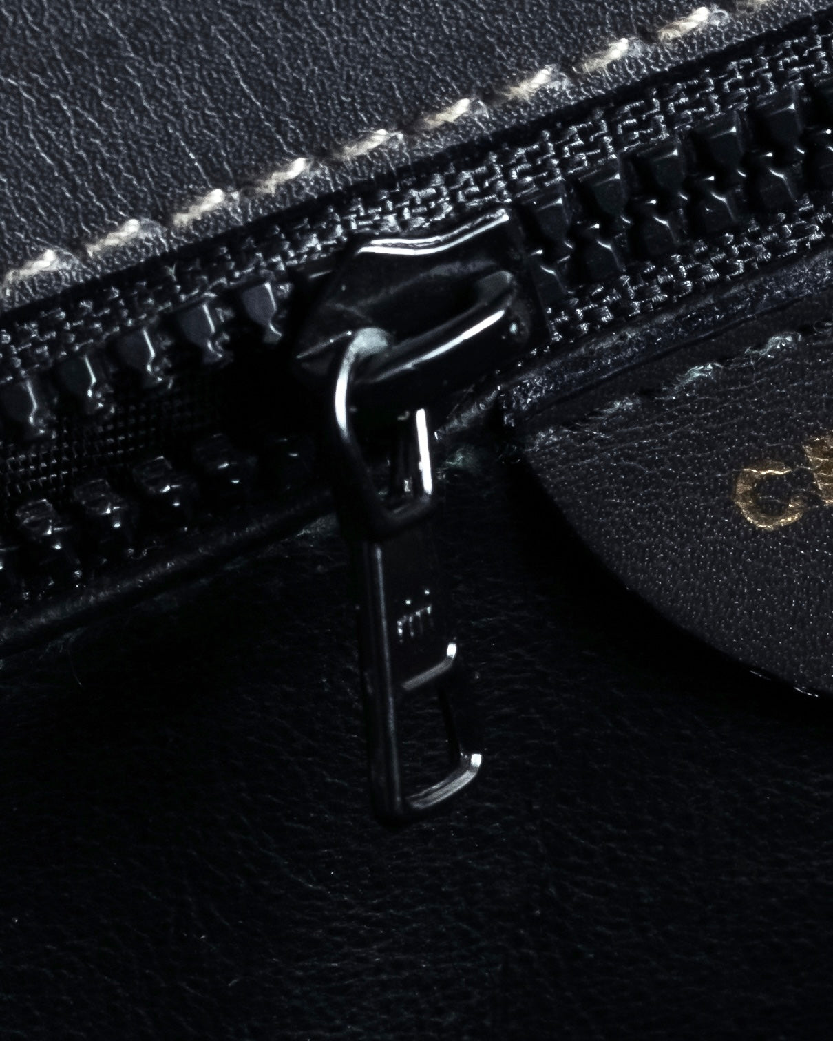 "CELINE" Losange design suede combination bag