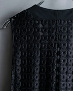 "LIMI feu" Layered embroidered sleeveless dress