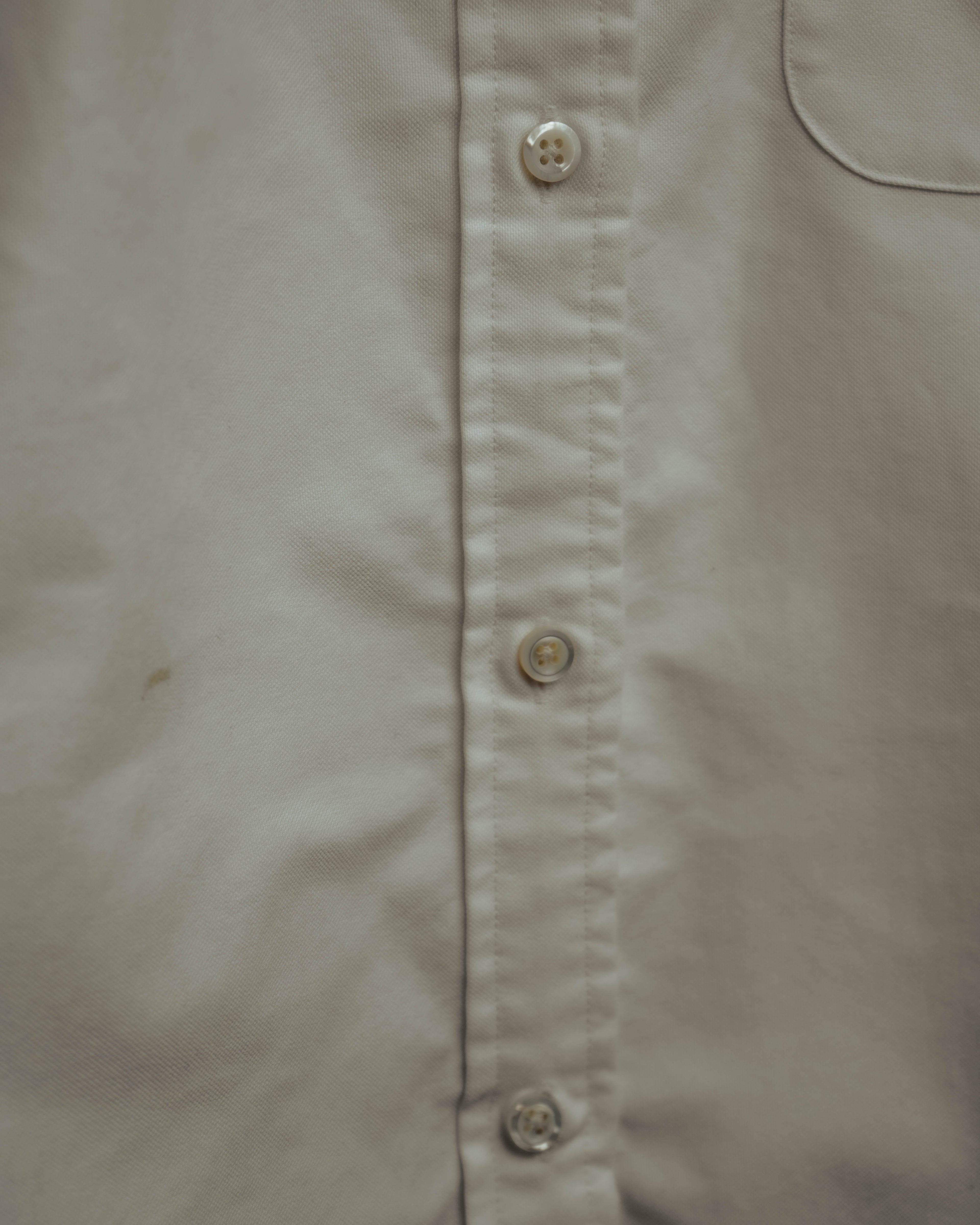 -SPECIAL- “THOM BROWNE” 2010’s tricolor grosgrain oxford shirt dress