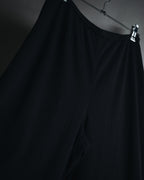 "YVES SAINT LAURENT" Elegant draped tailored slacks