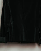 –SPECIAL– “Yves Saint Laurent” 90’s-00’s Velvet tuxedo tailored jacket