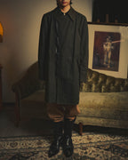 -SPECIAL- "COMME des GARÇONS HOMME" 03AW Asymmetric zip long coat