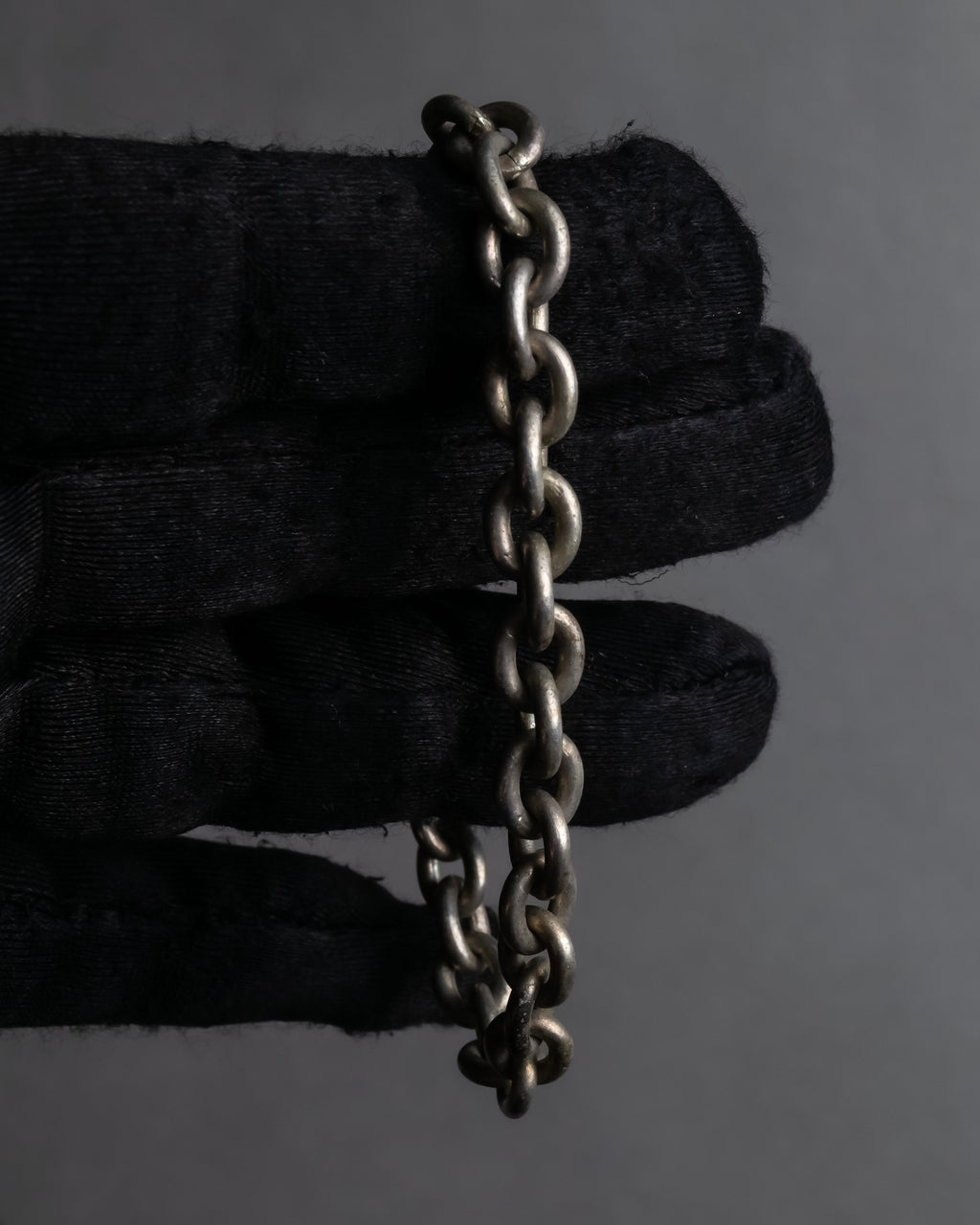 "Ralph Lauren" Circular toggle motif design silver bracelet