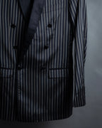 "Dolce & Gabbana" Silk design double-breasted tailored jacker