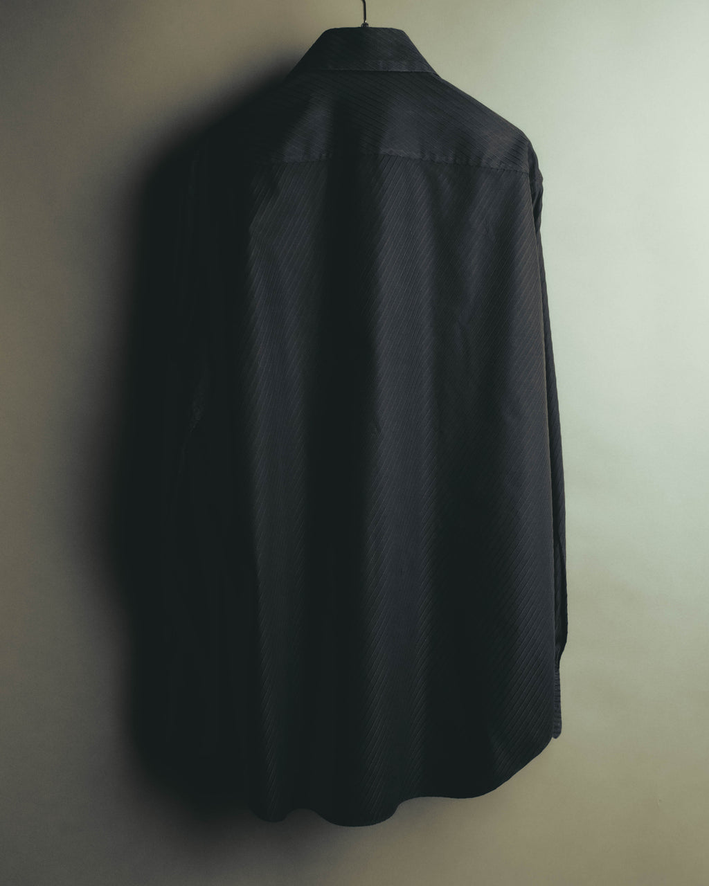 "ARMANI COLLEZIONI" 00's Textured stripe dress shirt