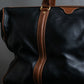 "BALENCIAGA" Leather piping one handle boston bag