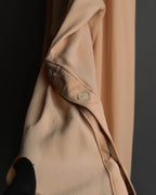 "N°21" 2020's Asymmetric bow tie acetate silk blouse