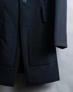 "Y's" 3 button jacket and tapered slacks oversize set up