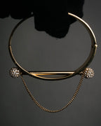 “Chloe” 2010’s crystal sphere chain bangle