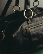 "Valerio Valeriani" 00's-10's Convertible leather Boston bag