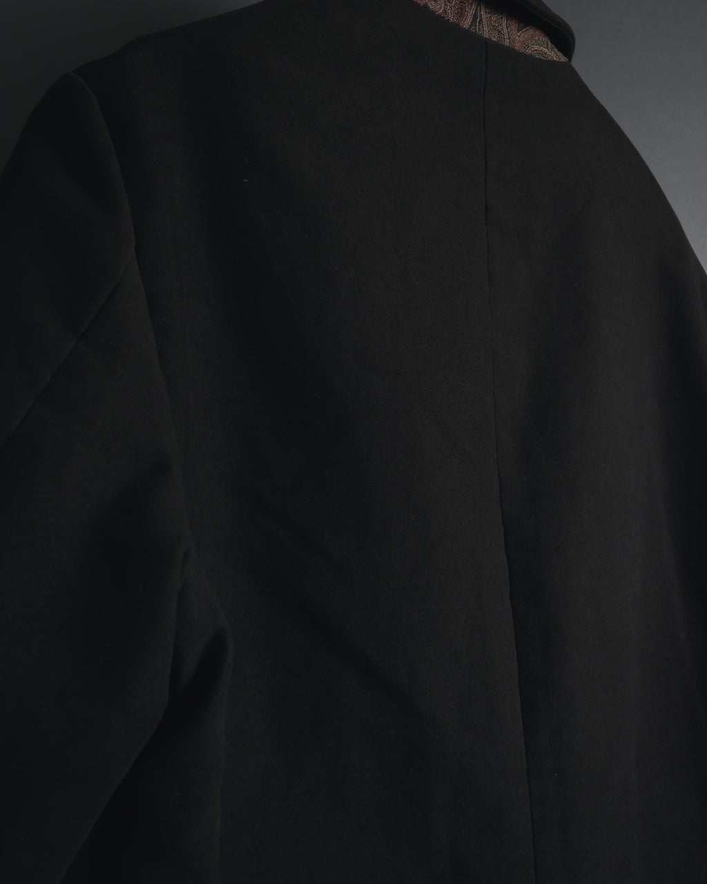 "ETRO" 08AW graphic-lined double-breasted coat