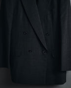 "Burberrys" 90’s double-breasted peak lapel suit set-up