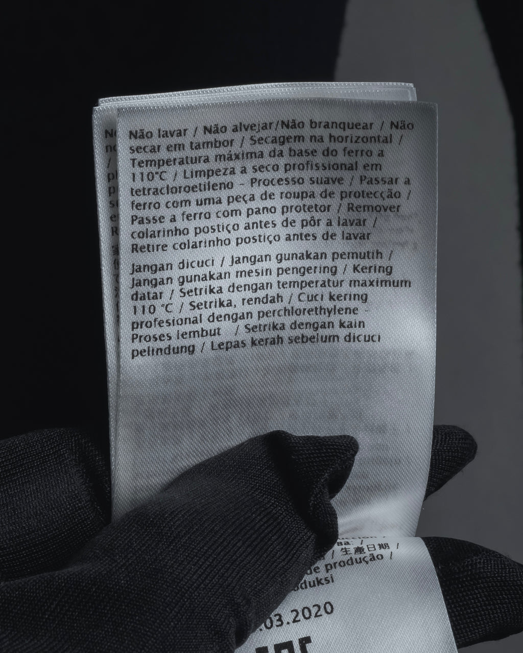 "RED VALENTINO" Lace bib knit tunic dress