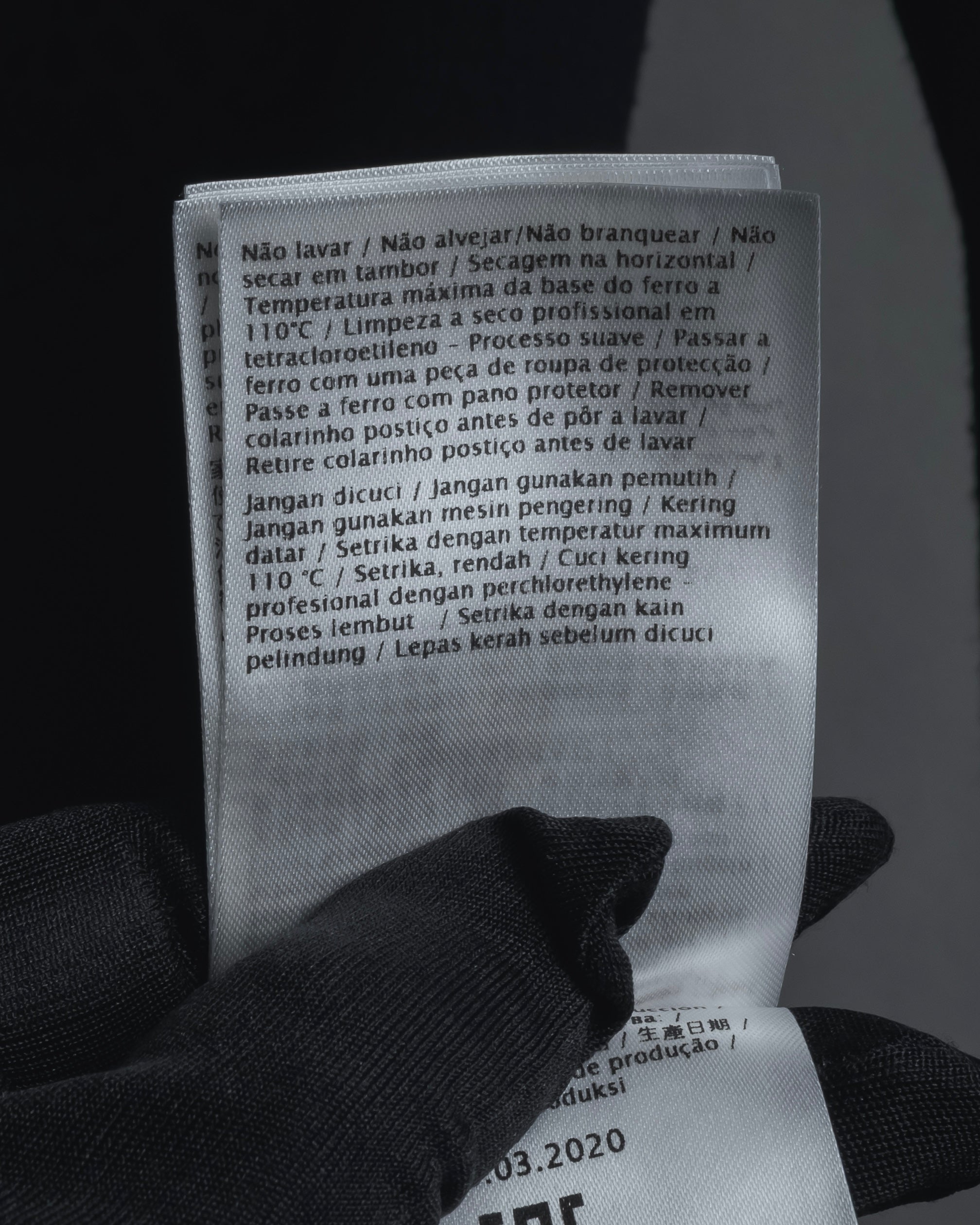 "RED VALENTINO" Lace bib knit tunic dress