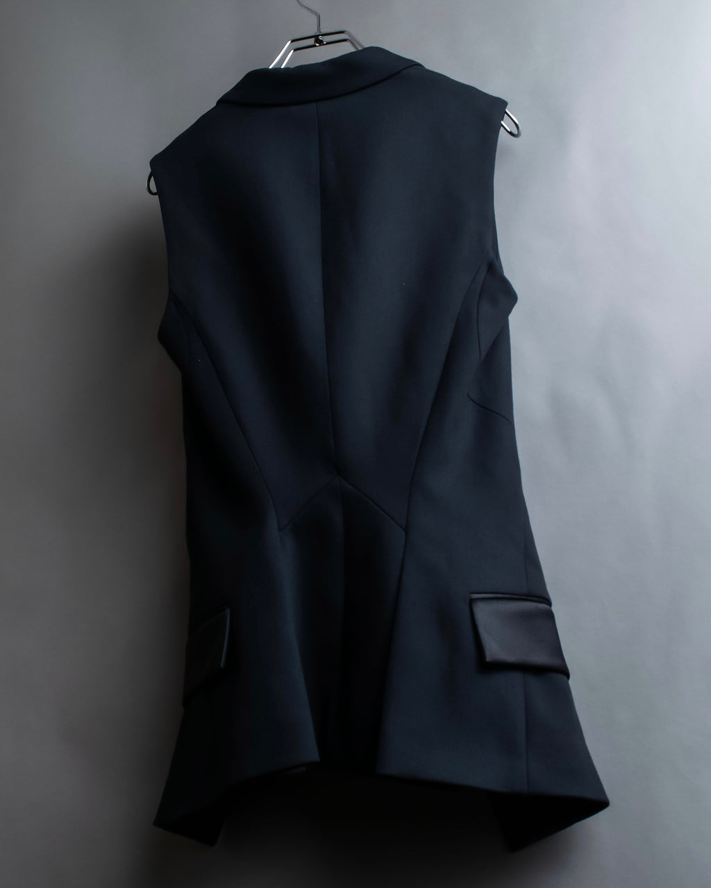 "MCQ Alexander McQueen" Flared silhouette cutting design tailored gilet