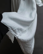 "HUGO BOSS" Linen oversized half sleeve button down shirt