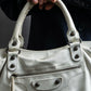 "BALENCIAGA" Ivory color city series hand bag