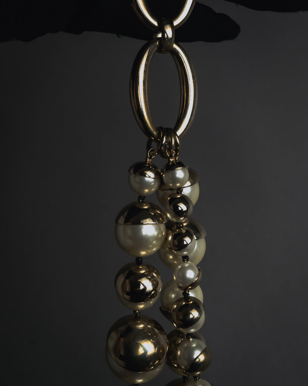 -SPECIAL- "Christian Dior"
John Galliano period Pearl Metal Design Layered Necklace