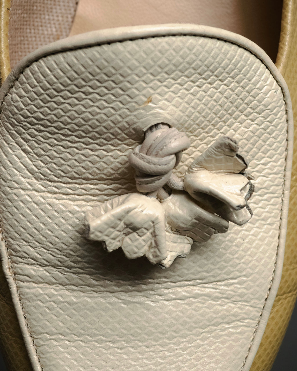 “BOTTEGA VENETA” 2010’s Tassel leather loafers