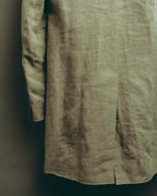 -SPECIAL- “Maison Martin Margiela” 2014SS raw-edge linen tailored jacket