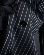 "Dolce & Gabbana" Silk design double-breasted tailored jacker