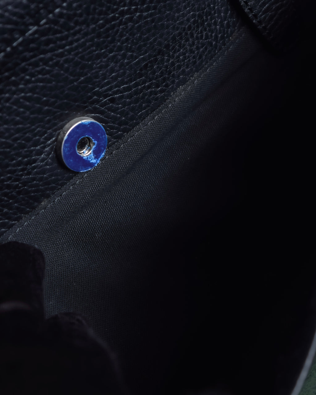 "BURBERRY" Refined design mini Boston leather bag