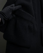 "GUCCI" Tom Ford period round neck flying squirrel long coat