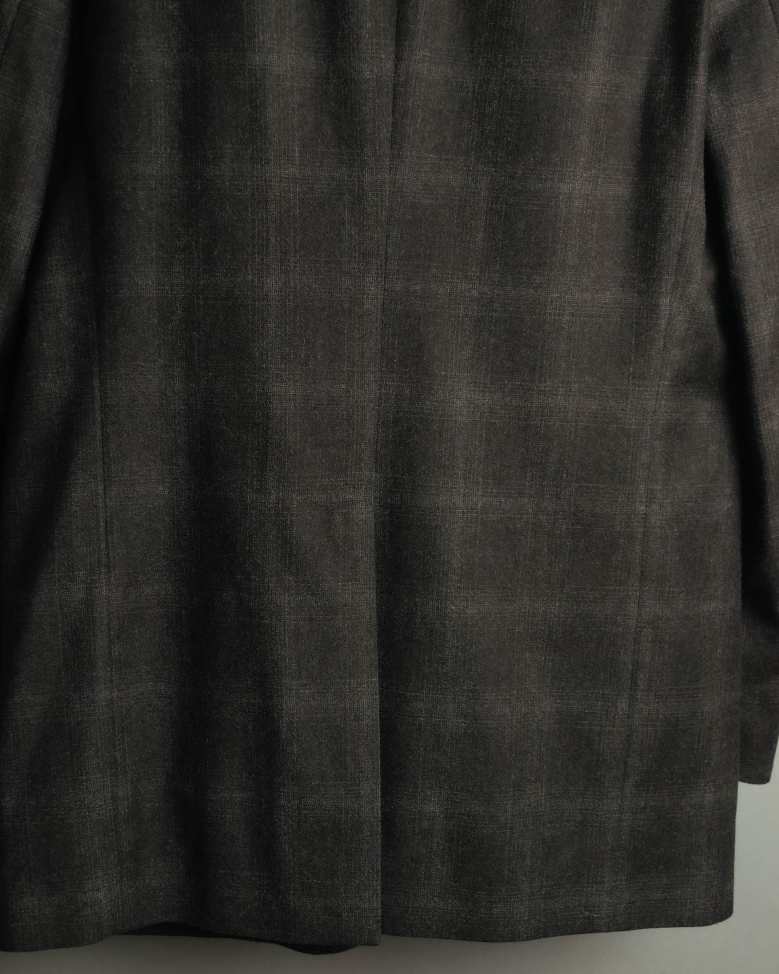 “PRADA” 90’s-00’s Wool cashmere checked tailored jacket