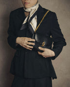 –SPECIAL– “GUCCI” 80’s crest chain shoulder bag