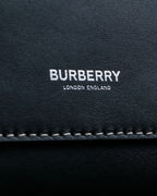"BURBERRY" Suede switching design 2way shoulder bag