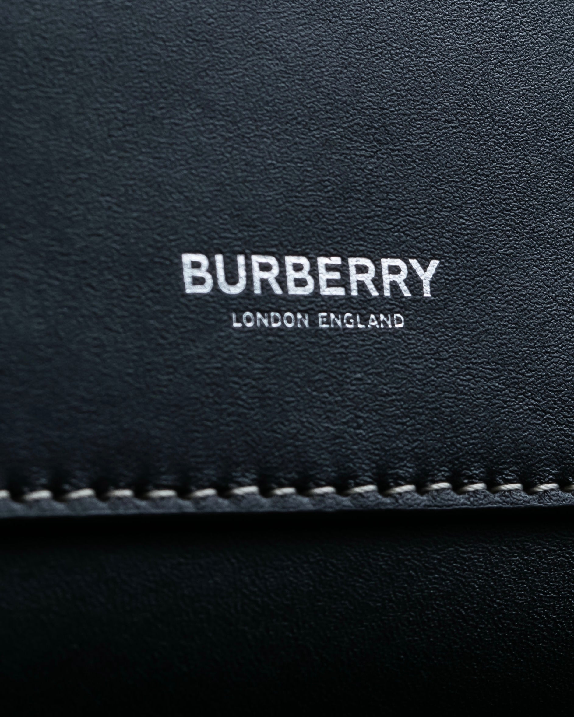 "BURBERRY" Suede switching design 2way shoulder bag