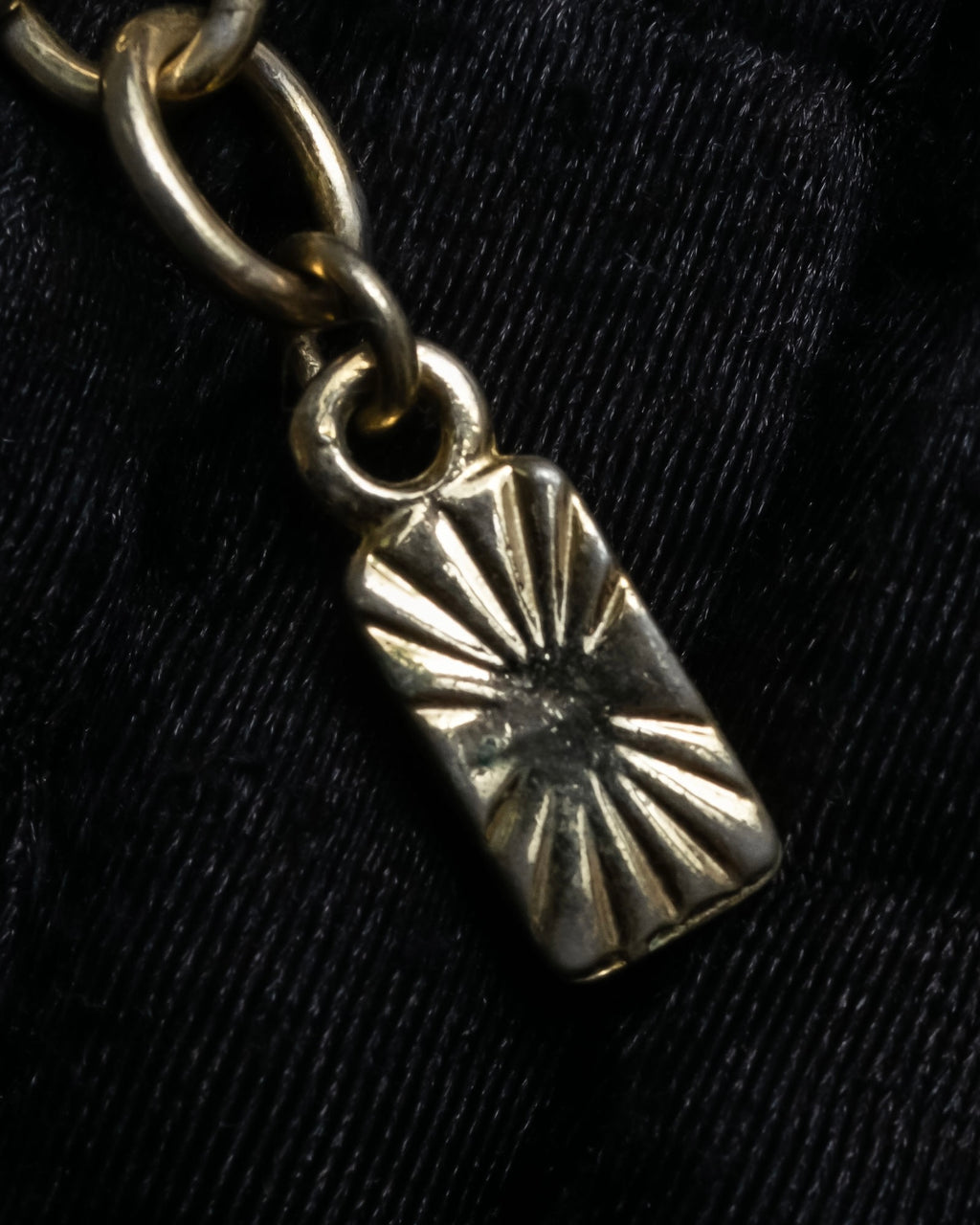 "YVES SAINT LAURENT" Crystal-embellished gold necklace