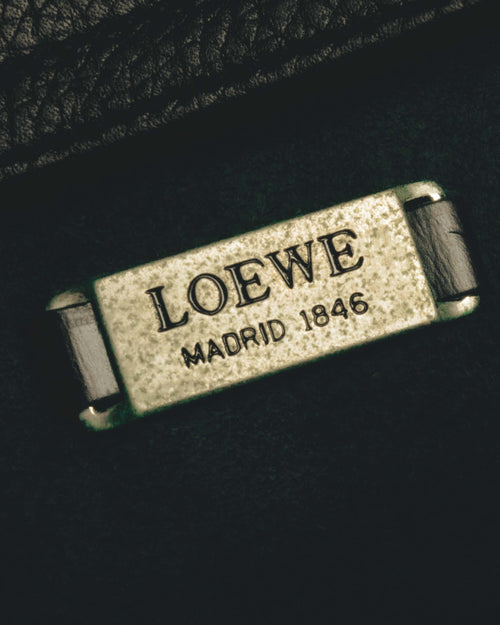 "LOEWE" 90's-00's Classic leather tote bag