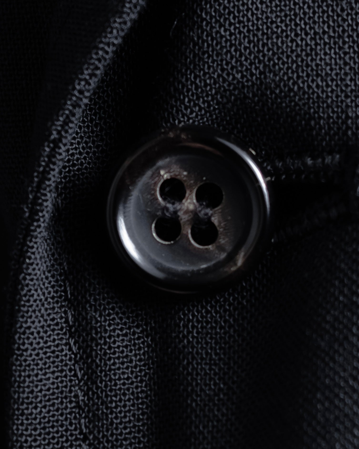 "tricot COMME des GARCONS" 90's Tailored collar belted long dress