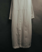 “JIL SANDER” Late 10’s-early 20’s Half-buttoned long shirt dress