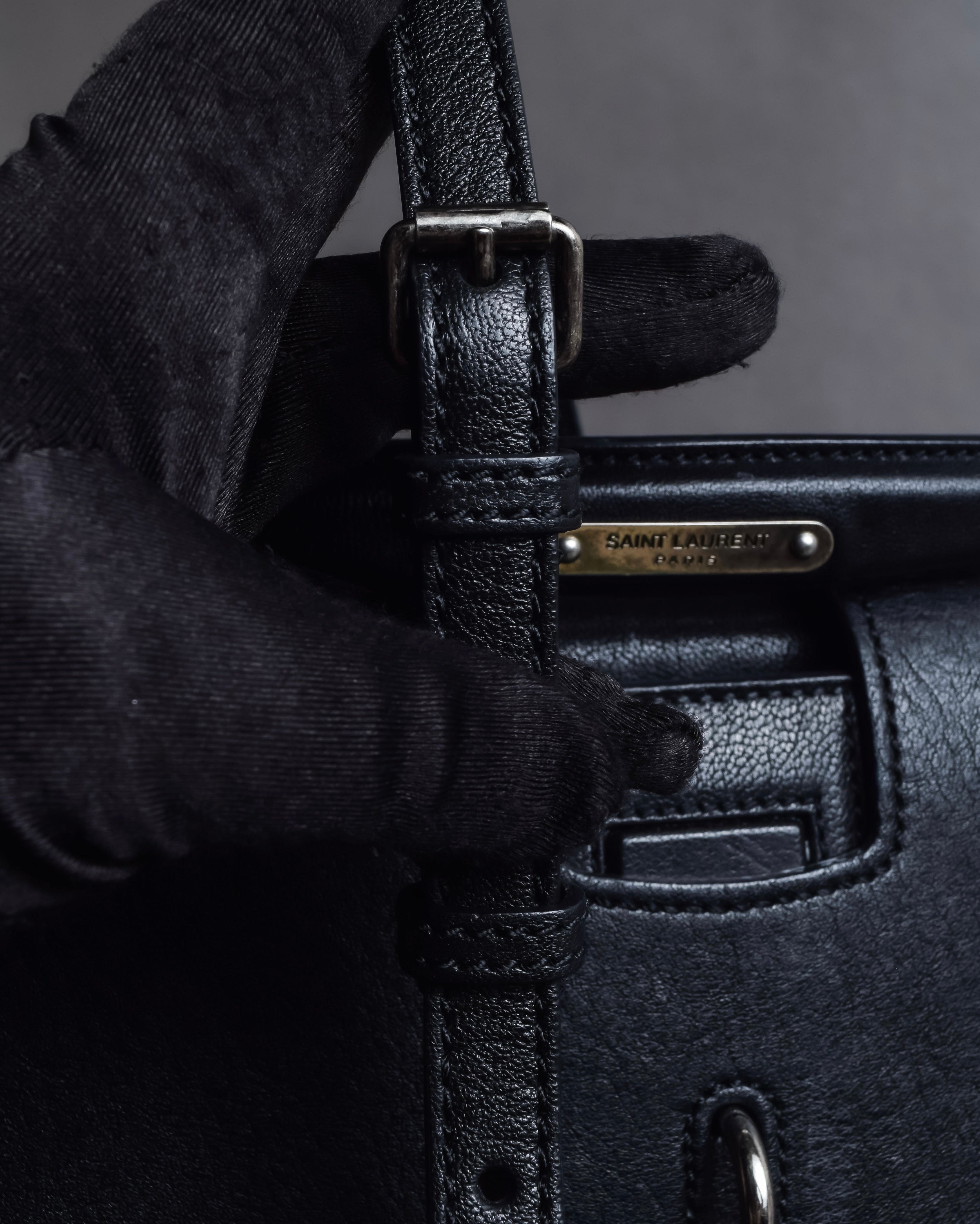 "Saint Laurent" Charlotte leather messenger bag