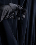 "Max Mara" Draping design hooded coat