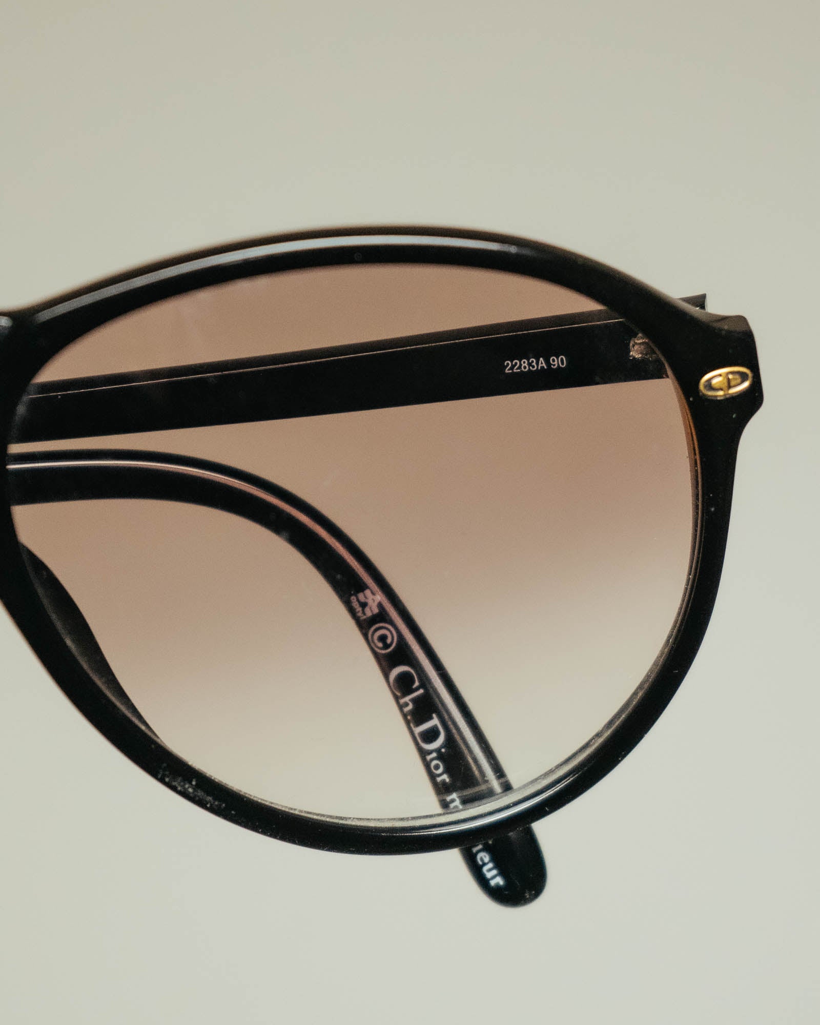 "Christian Dior" 80's Oversized aviator sunglasses