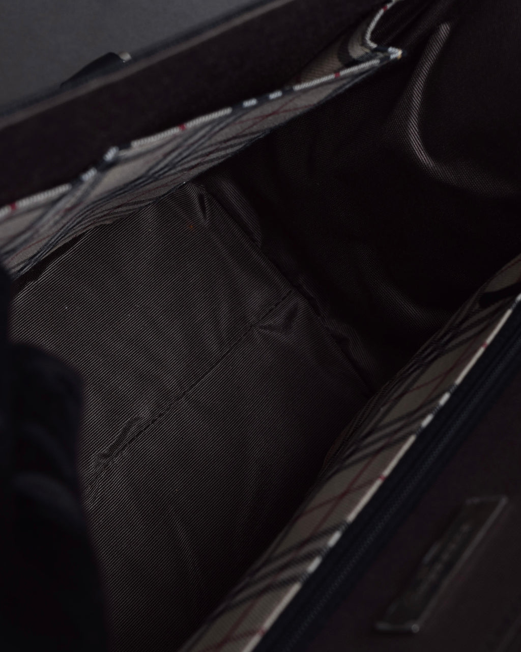 "BURBERRY" Saffiano leather mini boston bag