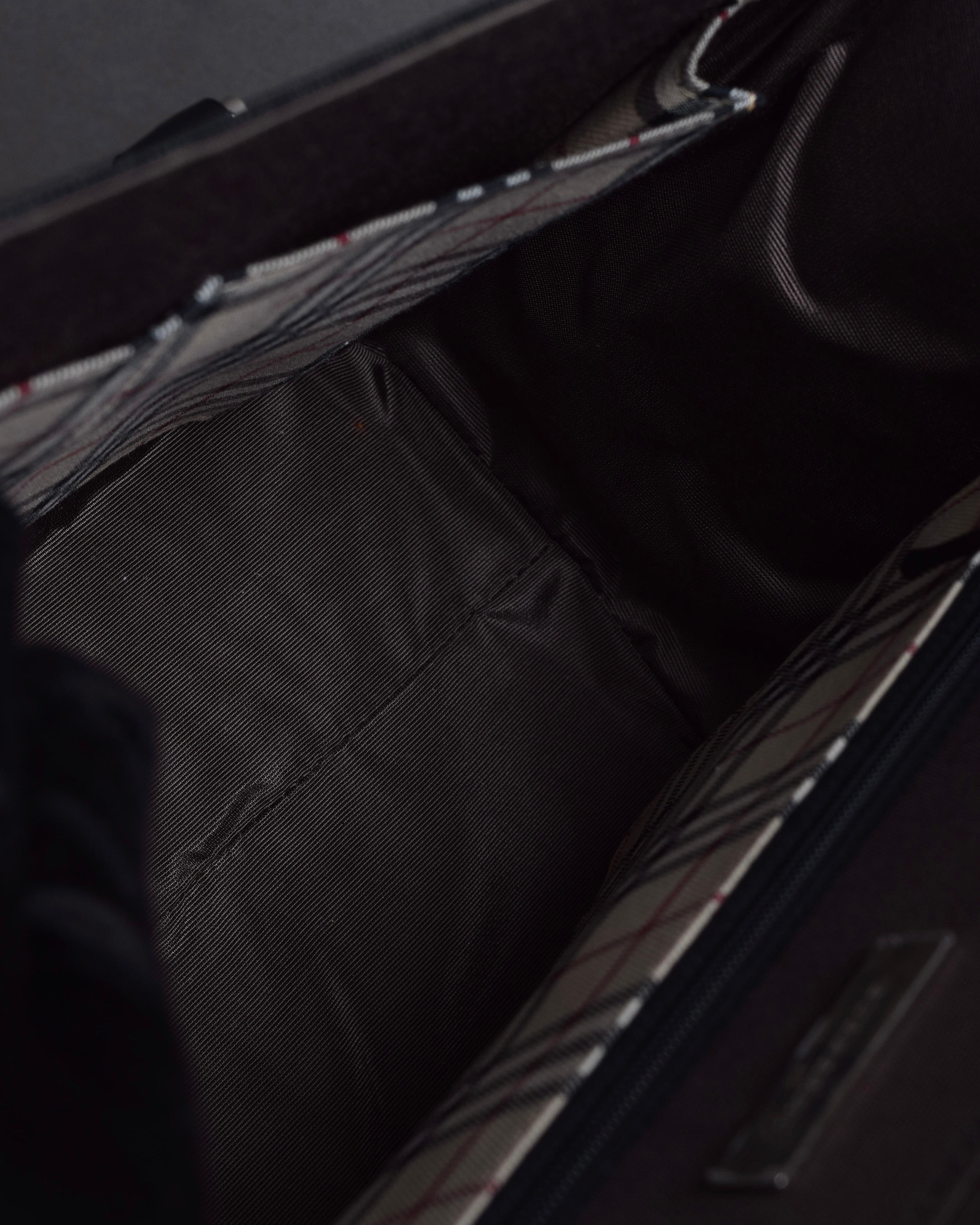 "BURBERRY" Saffiano leather mini boston bag