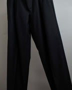 "YVES SAINT LAURENT" Classical tailoring shadow stripe pattern set up