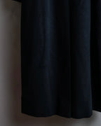 "BURBERRYS" Fly front cashmere blend soutien collar long coat