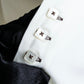 "COOGI" Double collar distinctive buttons relaxed shirt