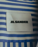 “JIL SANDER” 2018-2023 oversized striped cotton shirt dress