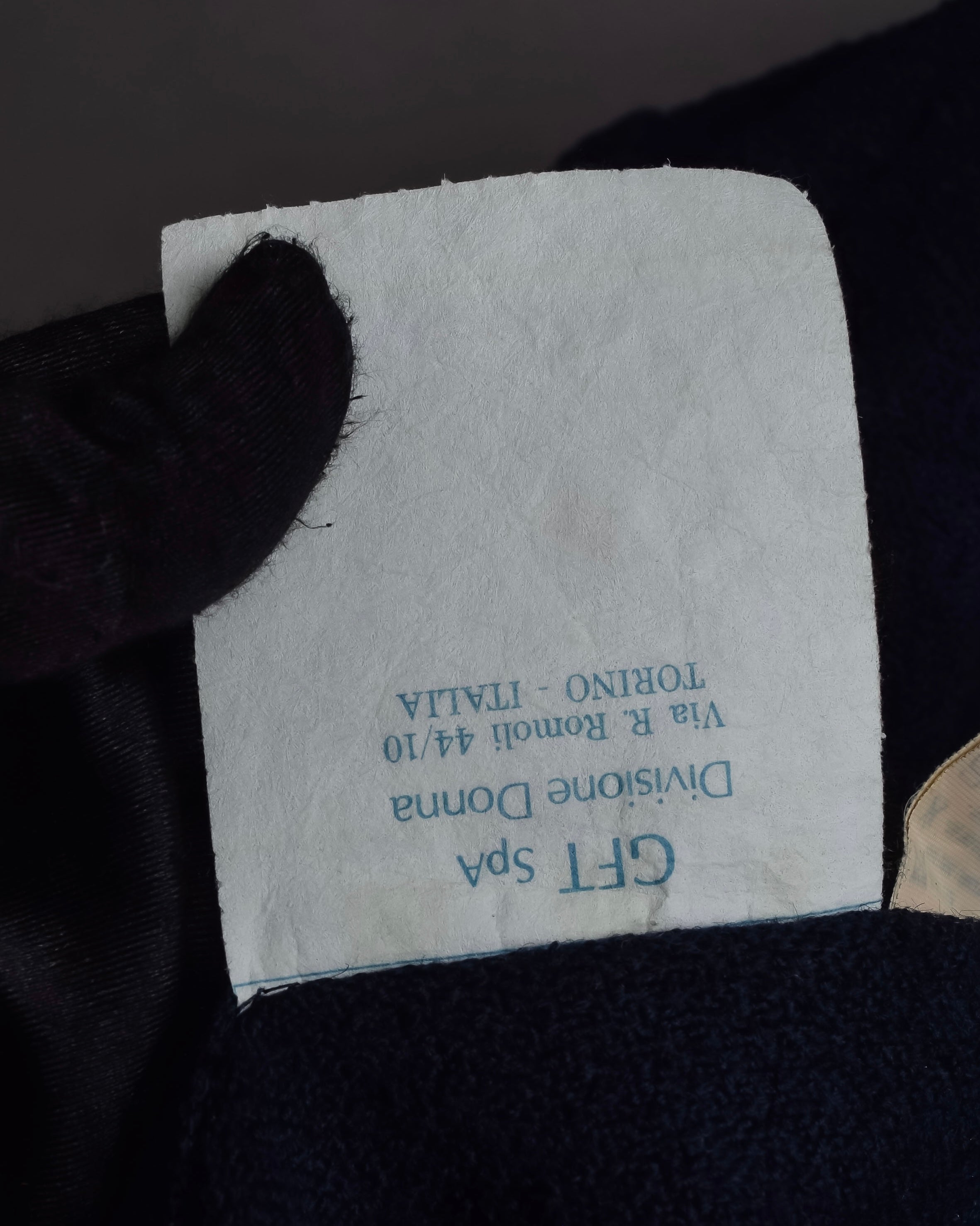 "VALENTINO" Wool boucle concealed front tailored jacket