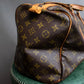 "LOUIS VUITTON" Sac souvre 35 monogram leather bag