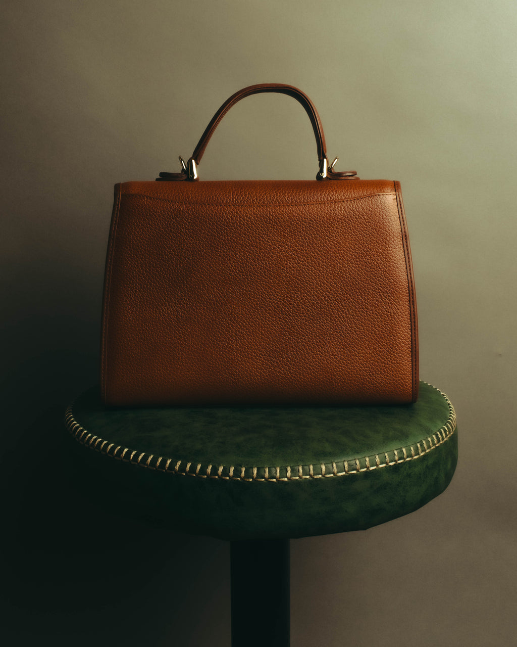 "Burberrys" 80's-90's Structured top handle handbag