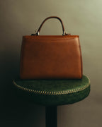 "Burberrys" 80's-90's Structured top handle handbag