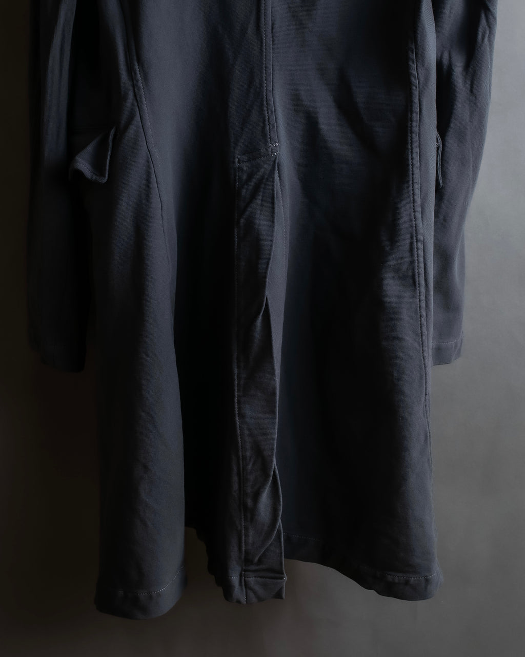 "COMME des GARCONS COMME des GARCONS" Stitchwork placket cut line coat
